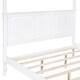 preview thumbnail 9 of 7, Queen Size Canopy Platform Bed with Headboard and Footboard, Slat Support