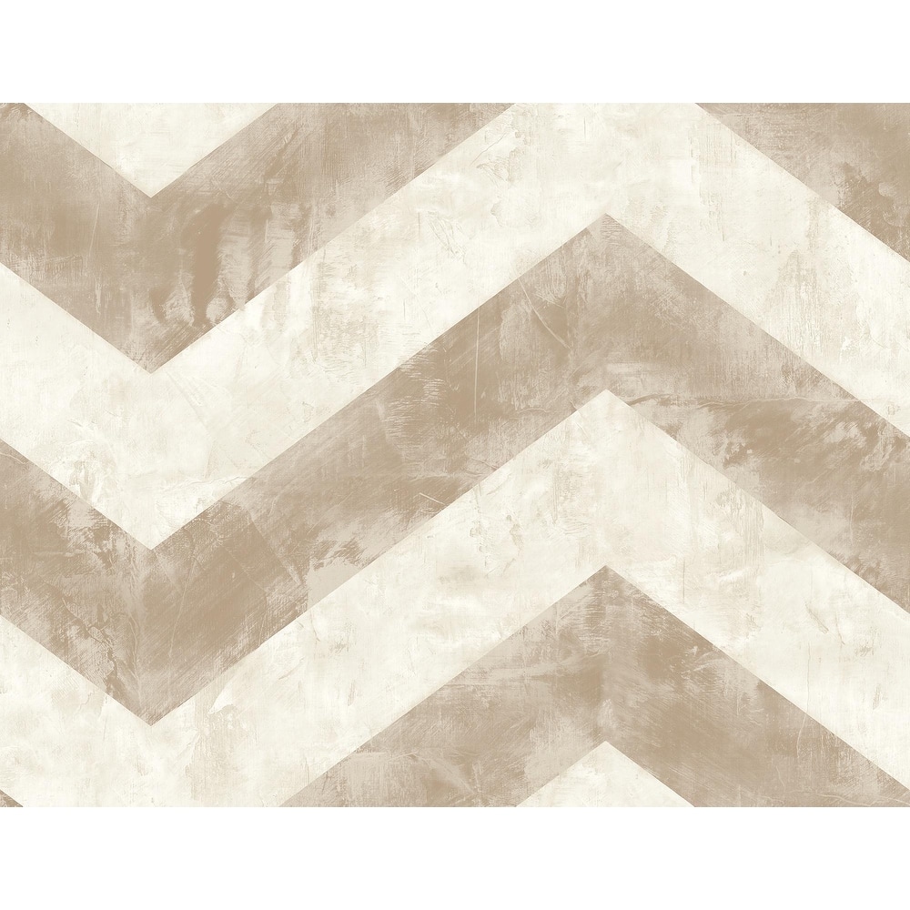 Seabrook Designs Hubble Chevron Unpasted Wallpaper