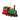 Glittered Glass Train Ornament (Set of 6)