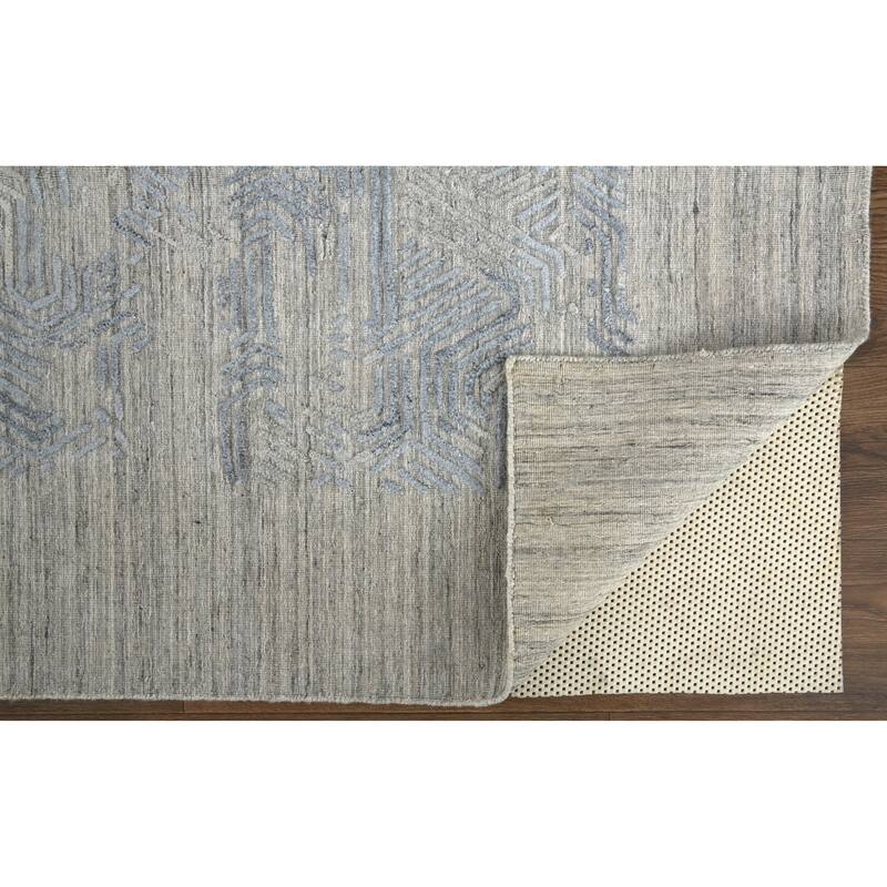 Grand Bazaar Huntley Hand Woven Abstract Modern Area Rug