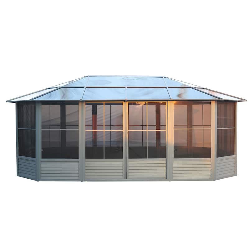 Florence - Solarium 12x18 Polycarbonate Roof