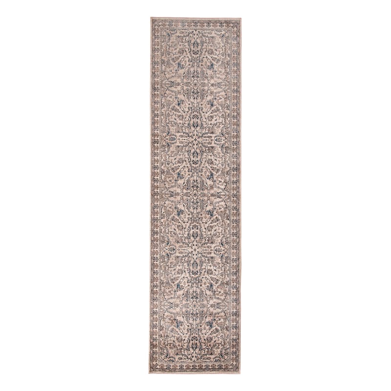 Arcelina Marlow Ivory Oriental Polyester Area Rug