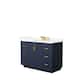 Option Dark Blue, Gold Trim, Giotto Quartz Top