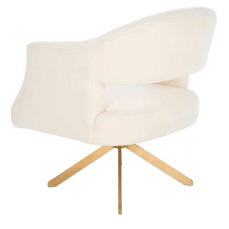 SAFAVIEH Couture Sanni Swivel Accent Chair - 27Wx29Dx33H