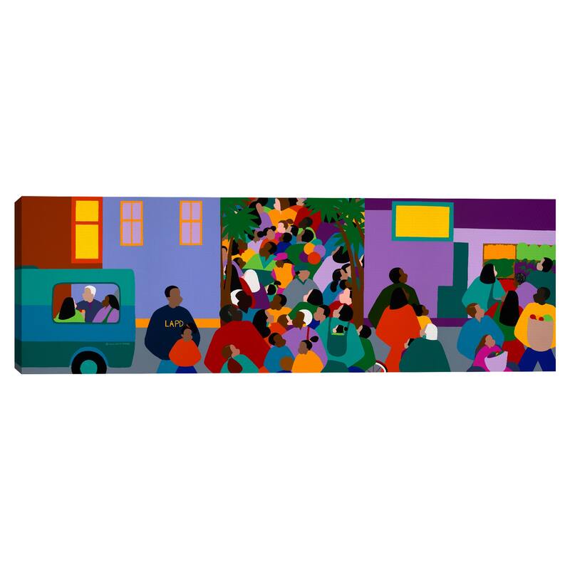 Our Community Canvas Art Print