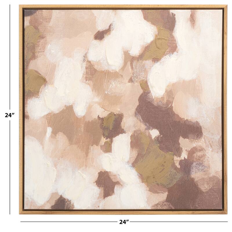 SAFAVIEH Home Coffee Cake 24-inch Brown/Cream Framed Wall Art - Brown/Creme