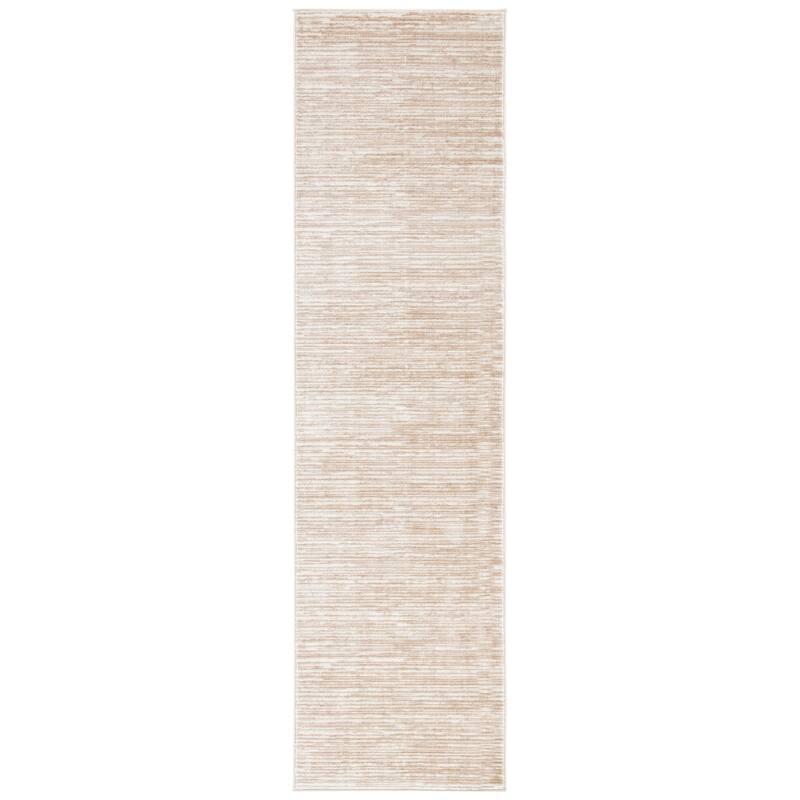 SAFAVIEH Vision Tanasa Modern Ombre Tonal Rug - 2'2" x 14' Runner - Cream