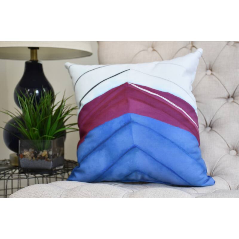 Boat Bow Center 18 inch Decorative Nautical Throw Pillow