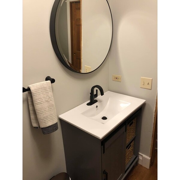 Moen S6910 Doux 1 2 Gpm Single Hole Bathroom Faucet With Pop Up Drain Overstock 25655801