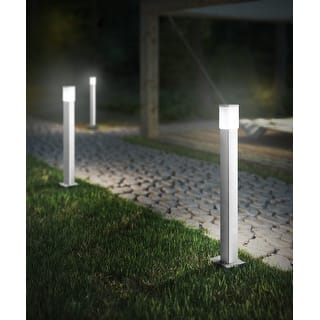Calgary Outdoor Post Light with Stainless Steel Finish