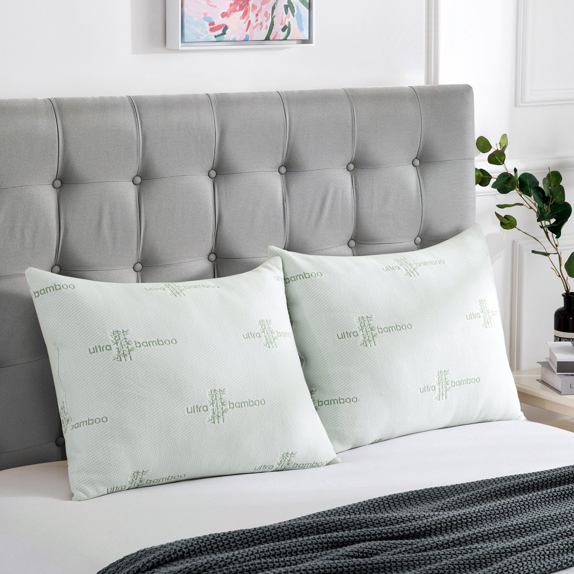 Bamboo pillows offical at bed bath beyond