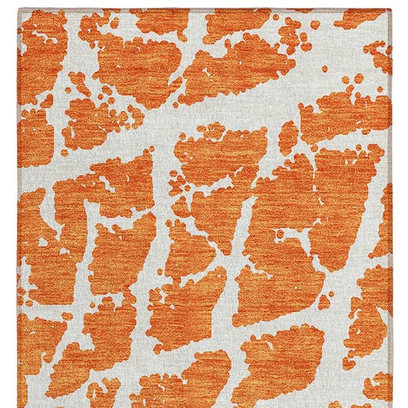 Nalu Artistic Abstract Weather Resistant Classic Meets Modern Outdoor Rug