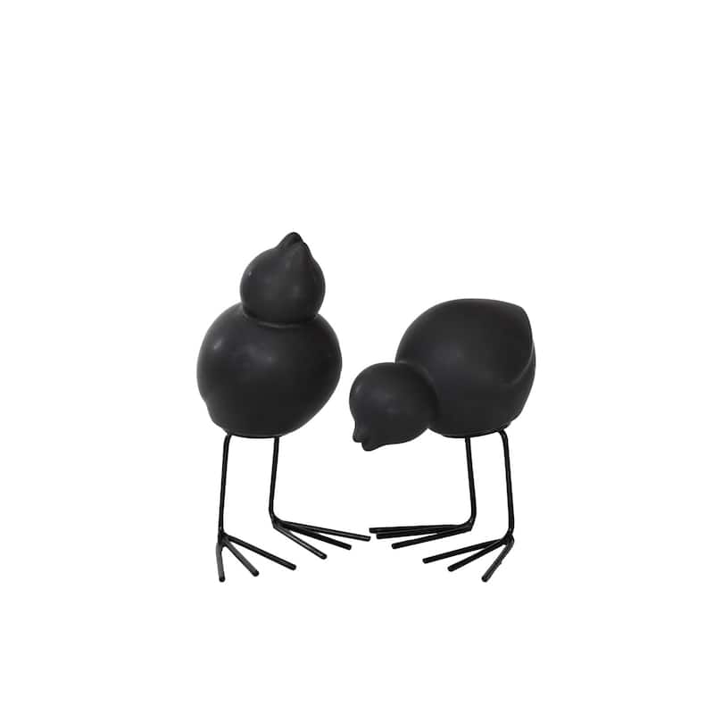 SWEDISH BIRD (2-set) black