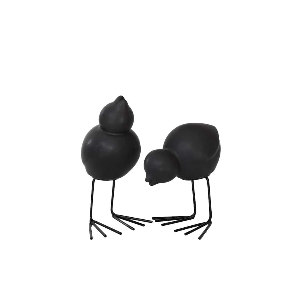SWEDISH BIRD (2-set) black