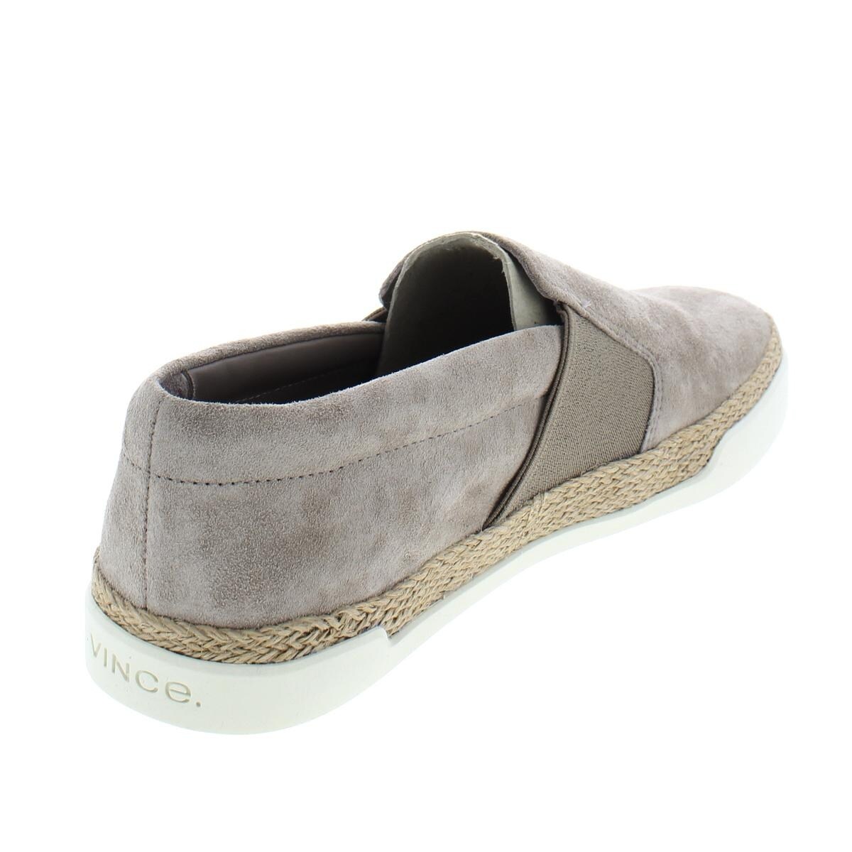 Shop Vince Womens Johan Casual Shoes Suede Slip On Overstock