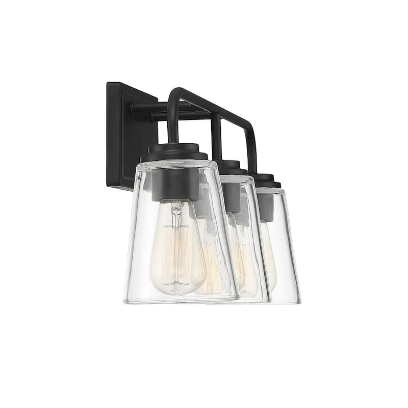 Meridian M80044 3 Light 24" Wide Bathroom Vanity Light with Tapered