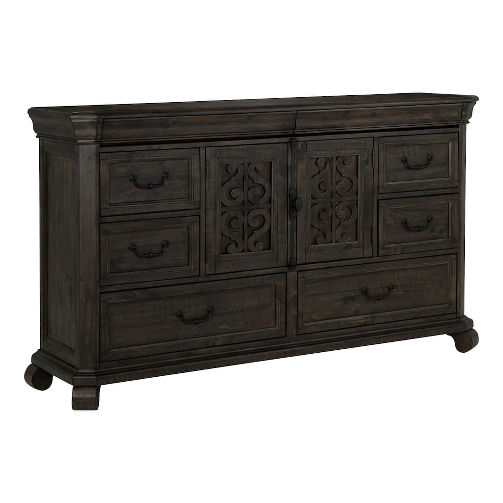 Magnussen Home Bellamy Peppercorn Drawer Dresser