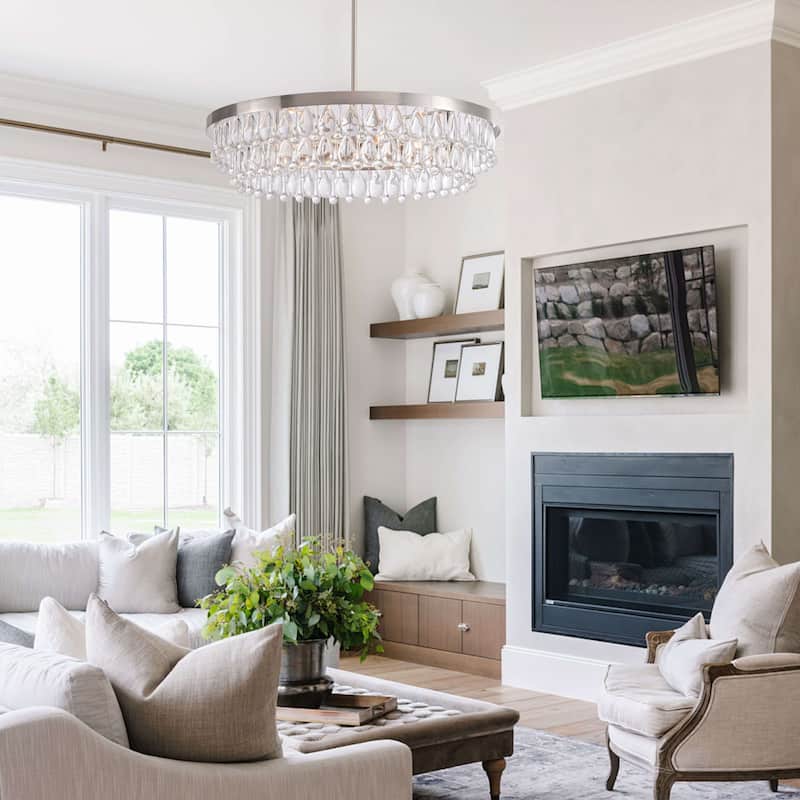 Viviana Crystal 6-light Chandelier
