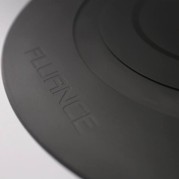 Shop Fluance Turntable Mat Rubber Black Audiophile Grade