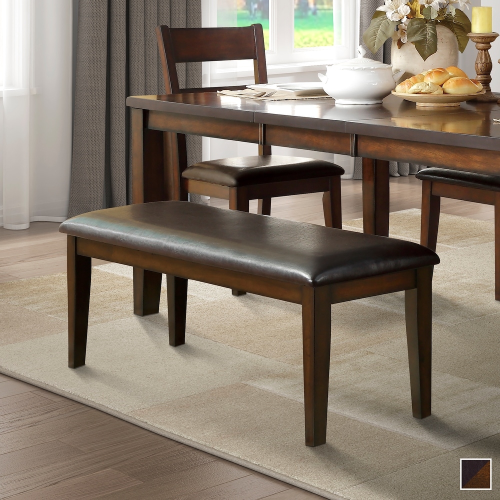 Cherry wood dining sale bench