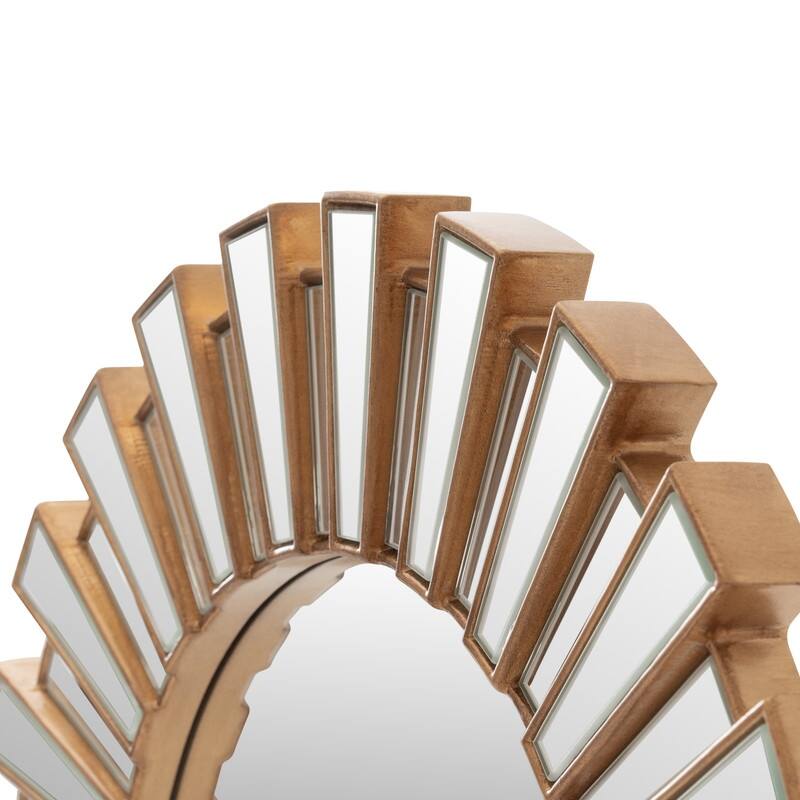 Sunburst Decorative Round Wall Mirror