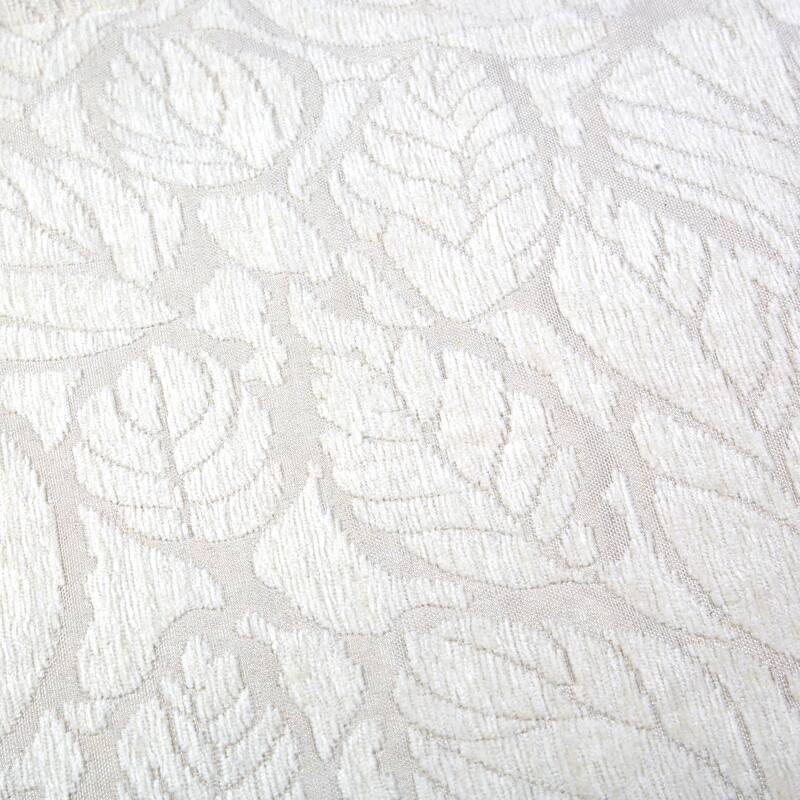 Klear Vu Katelyn Chenille Textured Decorative Toss Pillow Covers 20" x 20" (Set of 2)