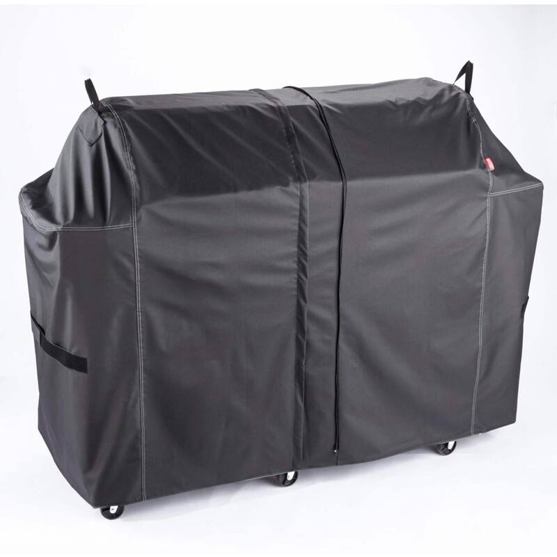 Coleman Revolution Heavy-Dual Cover for 3-Burner Dual Fuel BBQ Grill, Black - N/A