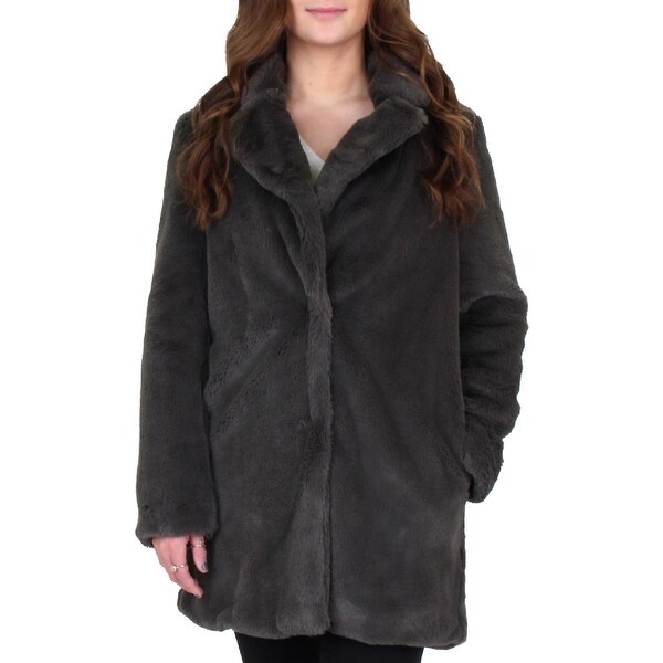 sam edelman oversized hooded faux fur parka