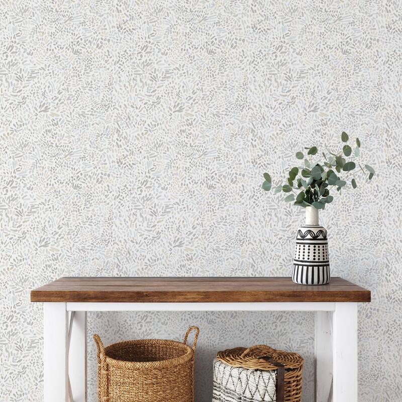 Tempaper Brushstroke Garden Peel and Stick Wallpaper