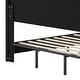 preview thumbnail 12 of 22, Modern PU Leather Upholstered Platform Bed - No Box Spring Needed