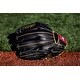 preview thumbnail 6 of 6, R9 Series 12 inches Baseball Glove, 2-Piece Solid Web / Black / Gold