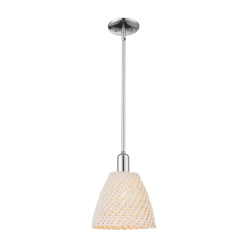 Innovations Lighting Downtown Urban - Natural Ballston Dome - 1 Light 9" Stem Hung Mini Pendant