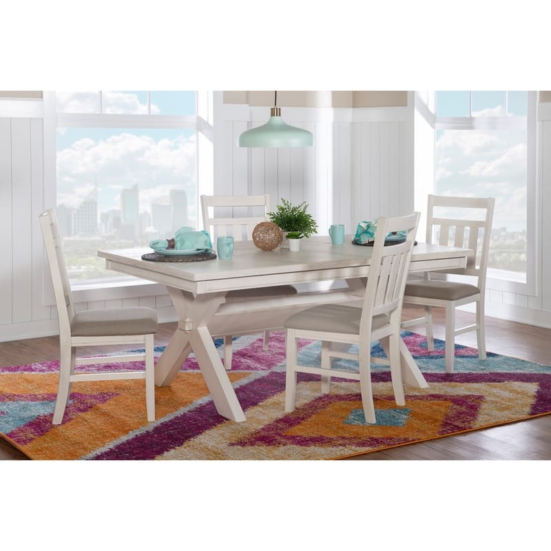 Chester 5-Piece Rustic Farmhouse Dining Set