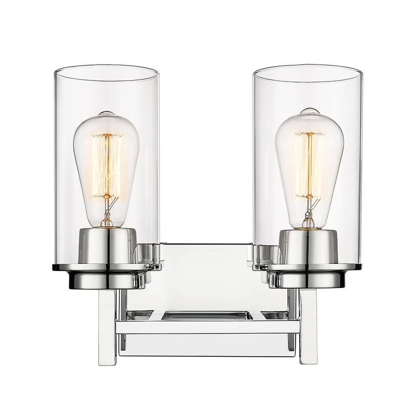 Millennium Lighting Janna Vanity Light with Clear Glass Shades