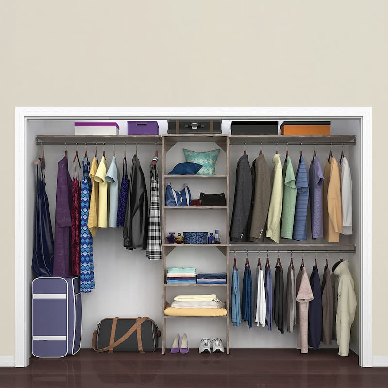 ClosetMaid SuiteSymphony 25-Inch W Tower Closet Organizer with Top Shelves