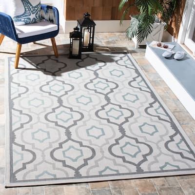 SAFAVIEH Courtyard Annmarie Indoor/ Outdoor Waterproof Patio Backyard Rug