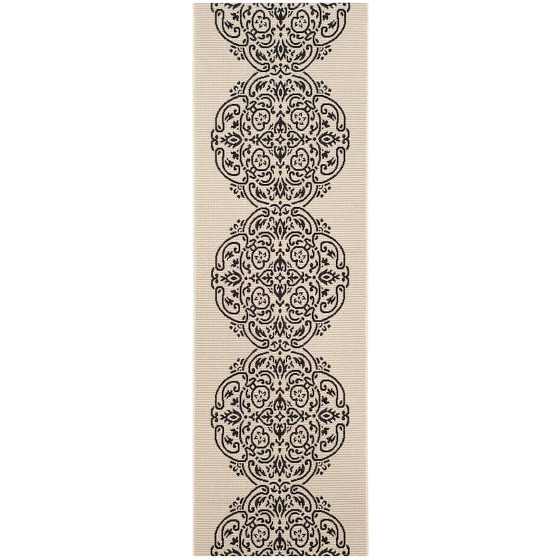 Martha Stewart by SAFAVIEH Topiary Signet Indoor/ Outdoor Waterproof Rug