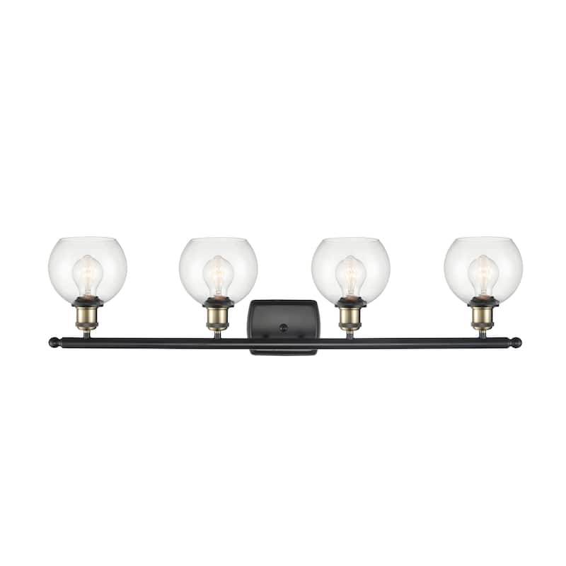 Innovations Lighting Athens - 4 Light 36" Bath Vanity Light - 6" Shade