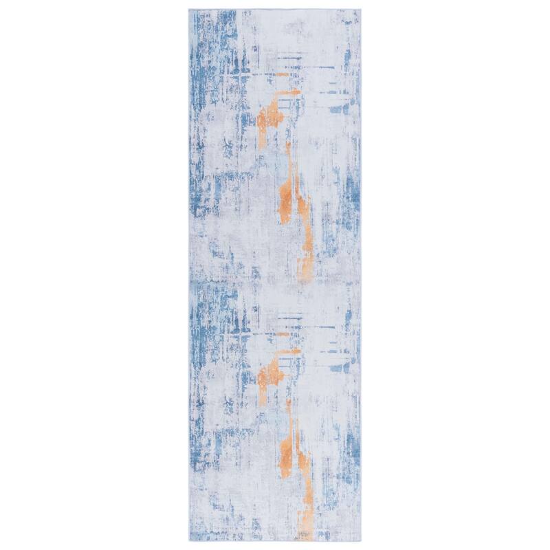 SAFAVIEH Tacoma Machine Washable Slip Resistant Roxanna Modern Abstract