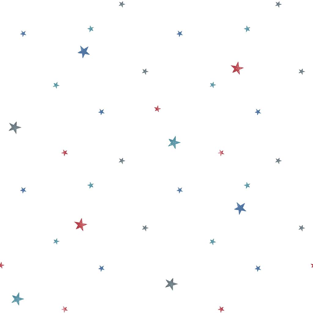 Galerie Wallcoverings Tiny Tots 2 Stars Non-woven Matte Wallpaper Roll