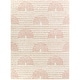 preview thumbnail 49 of 60, Mod-Tod Hailey Kids Rainbow Print Shag Berber Area Rug