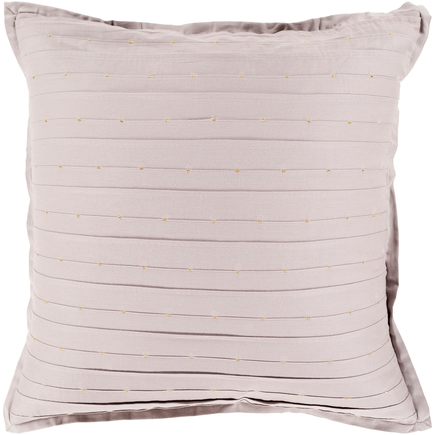 Khamisi Modern Taupe Feather Down or Poly Filled Throw Pillow 20-inch