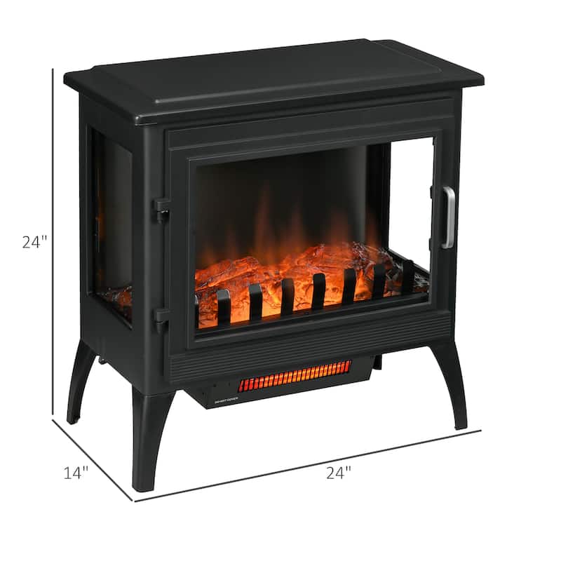 Freestanding Infrared Fire Place Heater