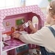 preview thumbnail 9 of 7, Enchanting Large Wooden Dollhouse Playset Kids Imaginative Role Play Toy