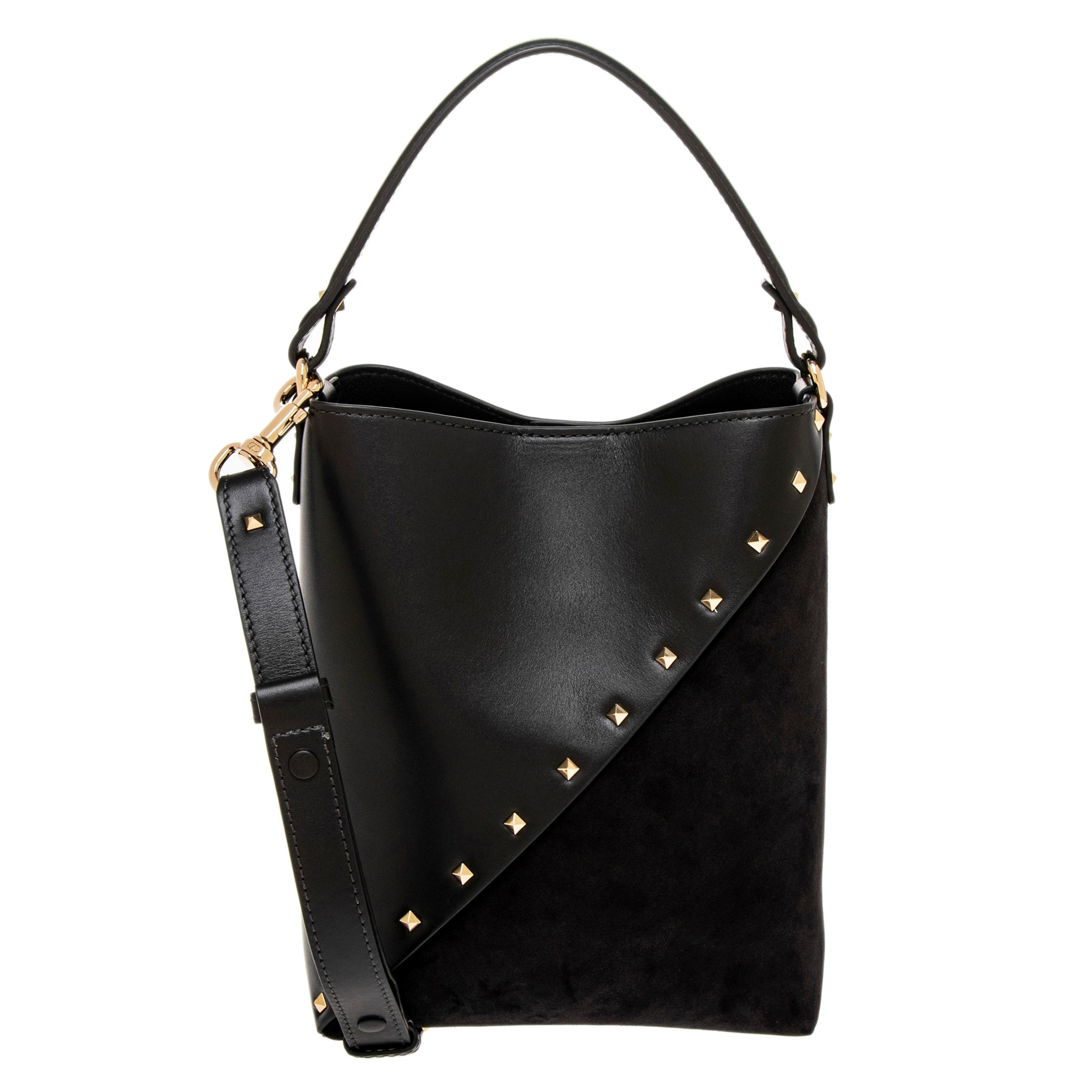 スタディベア　VALENTINO ロックスタッズ カーフスキン スライドサンダル 60mm for