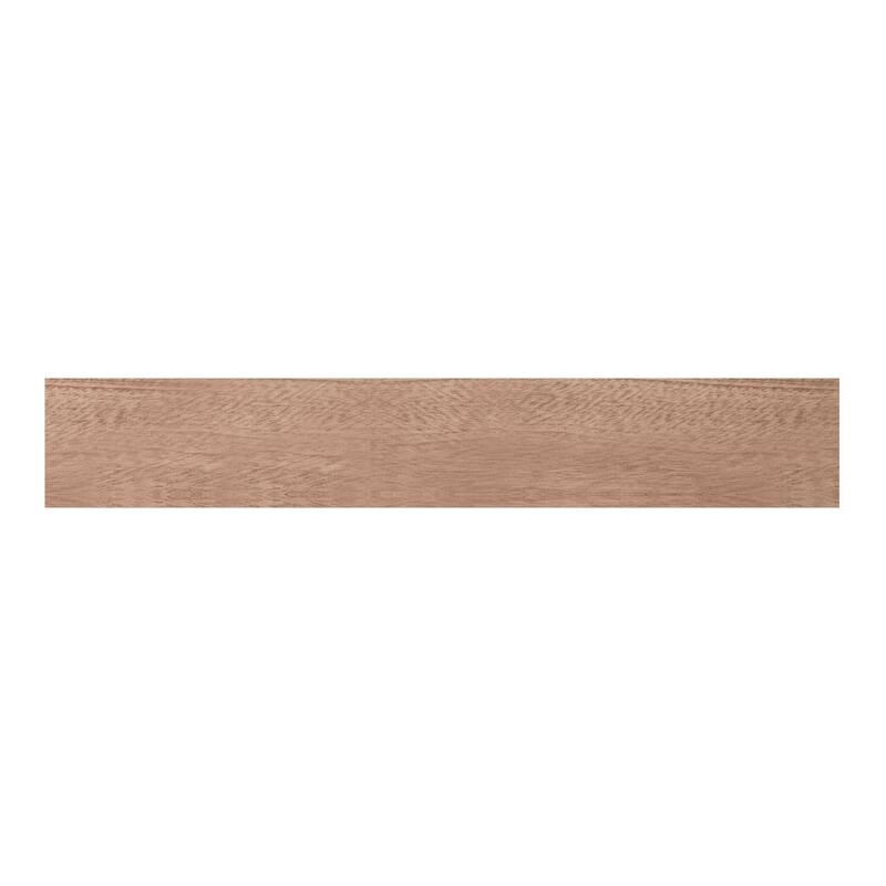 WM827: 3/8-in D x 1-1/4-in W x 96-in L Americraft Solid Hardwood Stain Grade Modern Stop Moulding