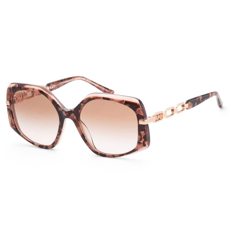 Michael Kors Women's 56mm Pink Tortoise Sunglasses