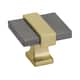 Option Black Chrome/Brushed Gold