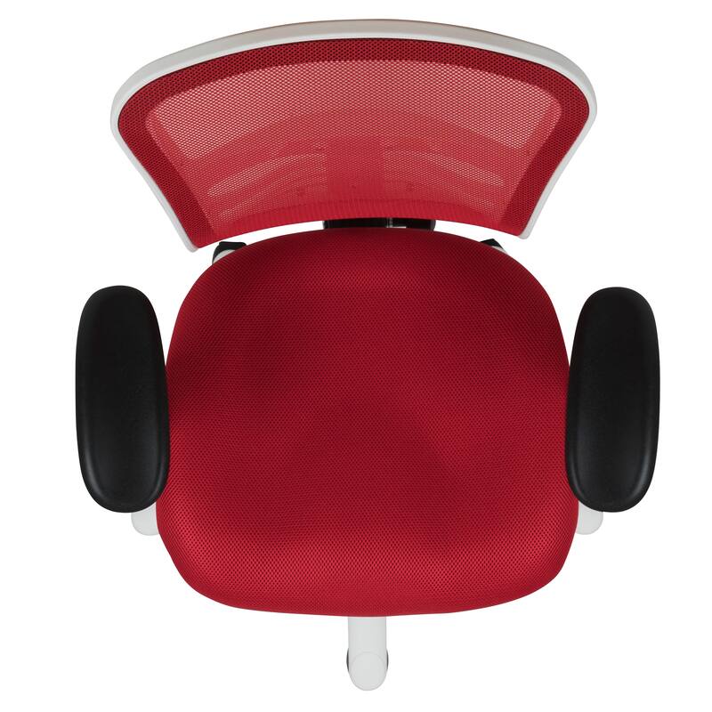 Mid-back Blue Mesh Adjustable Ergonomic Office Chair