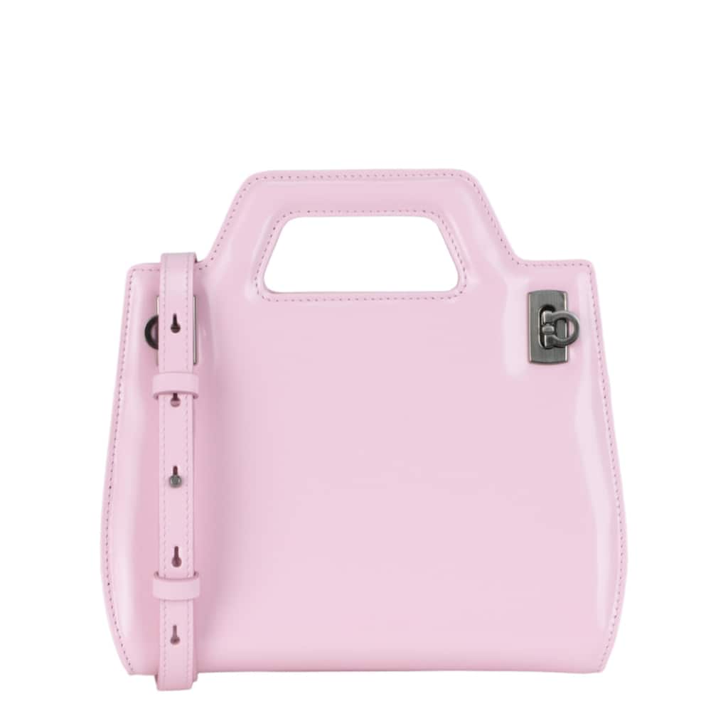 Ferragamo Mini Wanda Leather Top-Handle Bag